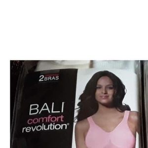 Bali Comfort Revolution 2 Pack Wirefree Bras Women